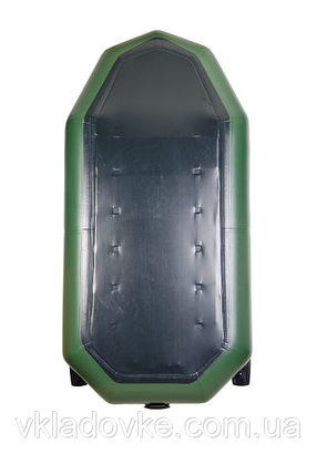 Надувна лодка ПВХ гребний Барк Bark b-300n тримісний з навісним транцем рейковим дном та вантажопідйомністю 300 кг, фото 3