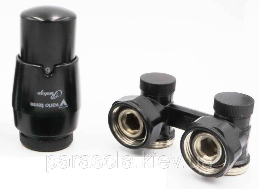 Комплект VarioTerm, тип V ELEGANT, кутовий, Matte black, EPRNYGS0224C/FK, фото 1