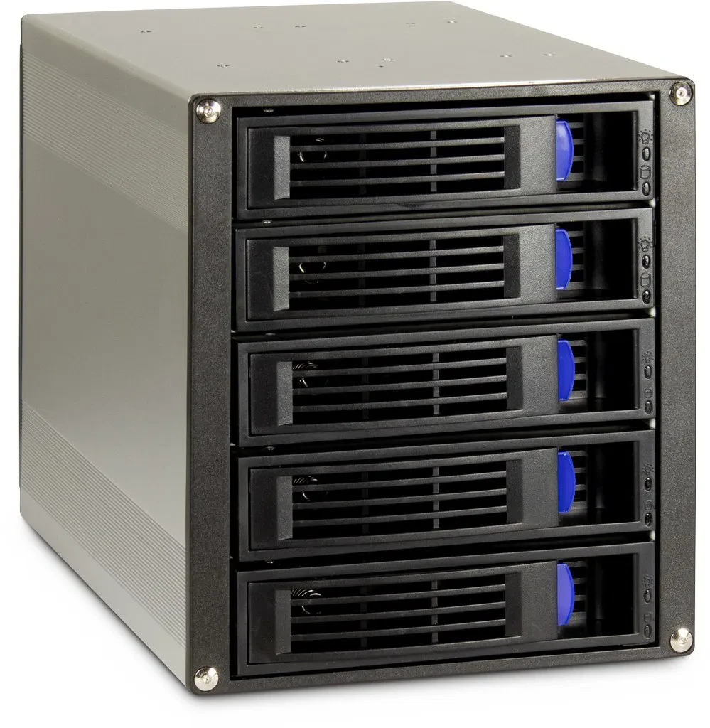 Адаптер диска Inter-Tech ST-5255 5x2.5/3.5" SATA/SAS (88887370), фото 1