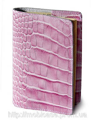 Обкладинка для паспорта VIP (KROCO рожевий), фото 2