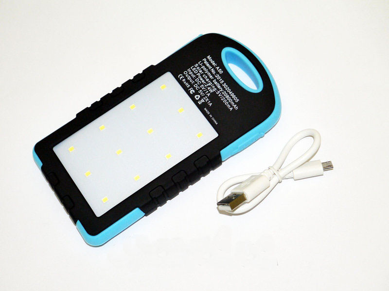 Power Bank 20800 mah,внешний аккумулятор,павер банк,мощный фонарь LED фонарь (зарядка от солнца)