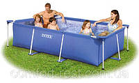 Басейн Intex Rectangular Frame Pools прямокутний каркасний басейн