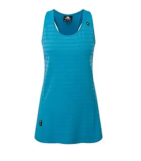 Спортивна майка Mountain Equipment Groundup Women's Vest 2018 Slim fit 125 г Tencel синя смужка/темно-синя M