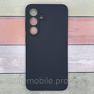 📱 Чохол для Samsung Galaxy S25 Plus (S936) — Fibra, Soft Touch, протиударний бампер. Чорний