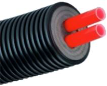 Попередньо ізольовані труби AustroISOL double, фото 1