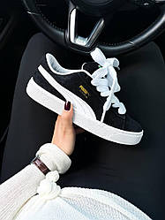 Suede XL Black/White 36