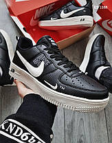 Nike Air Force 1 LV8 (чорно/білі) 44, фото 4