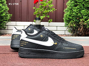 Nike Air Force 1 LV8 Low (чорні), фото 1