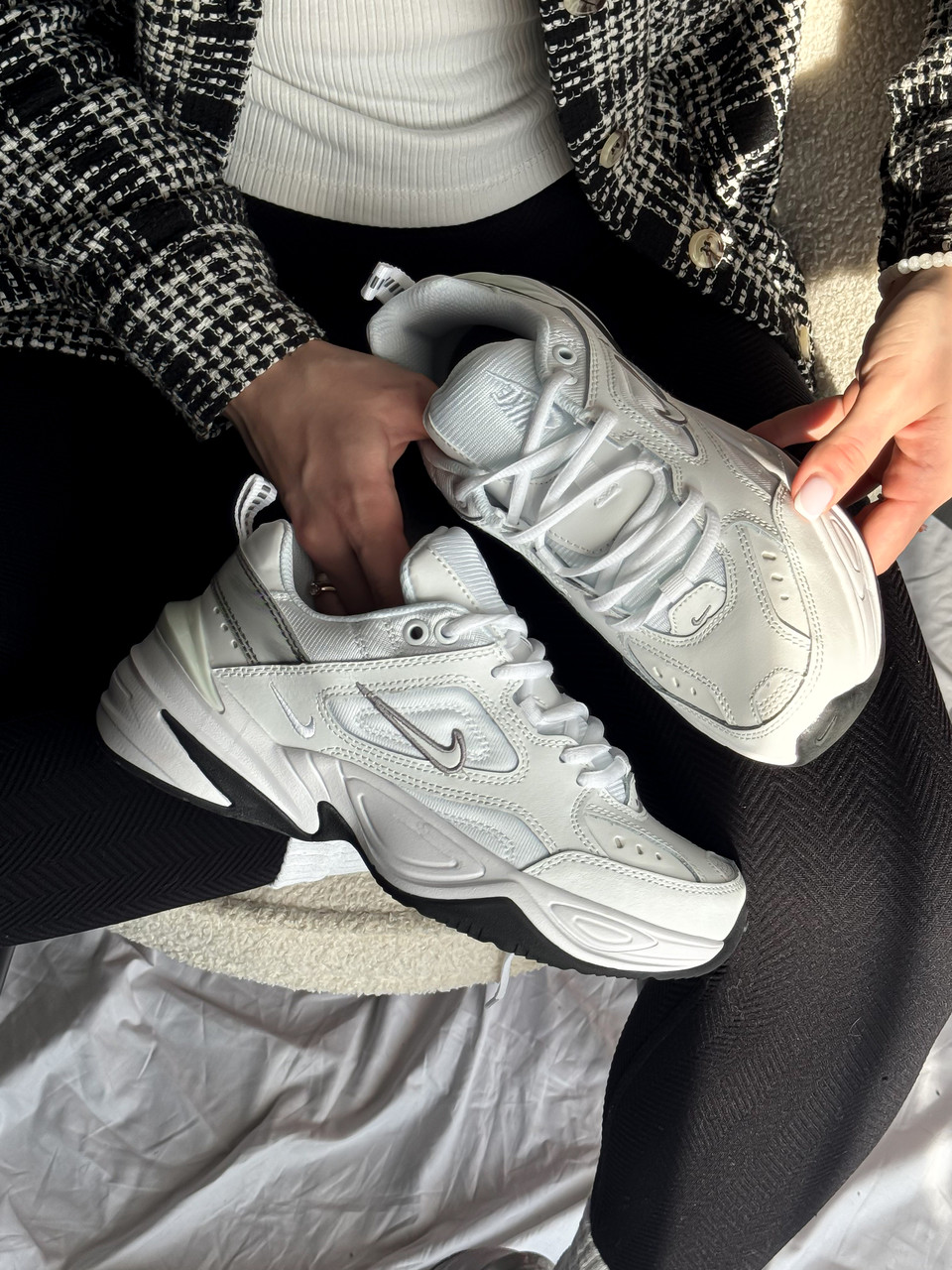 M2K Tekno White Black 36