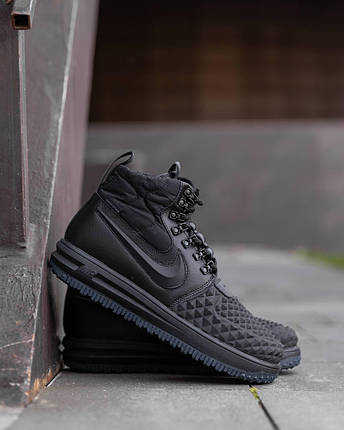 Nike Lunar Force 1 Duckboot Black, фото 1