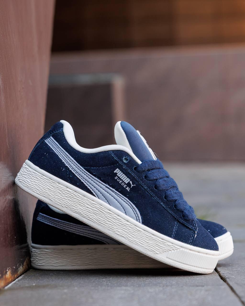 Puma Suede XL Dark Blue White ND 36