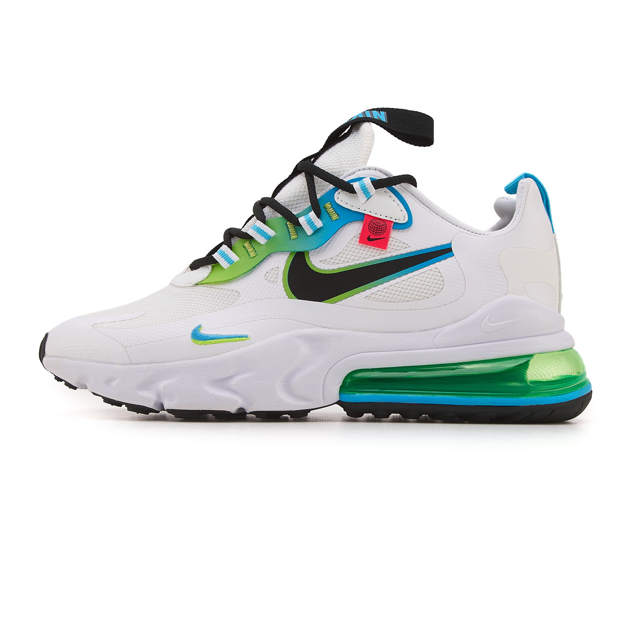 Nike Air Max 270 React WW White Green Blue 37