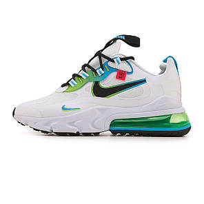Nike Air Max 270 React WW White Green Blue 37, фото 1