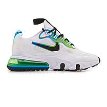 Nike Air Max 270 React WW White Green Blue 37, фото 3