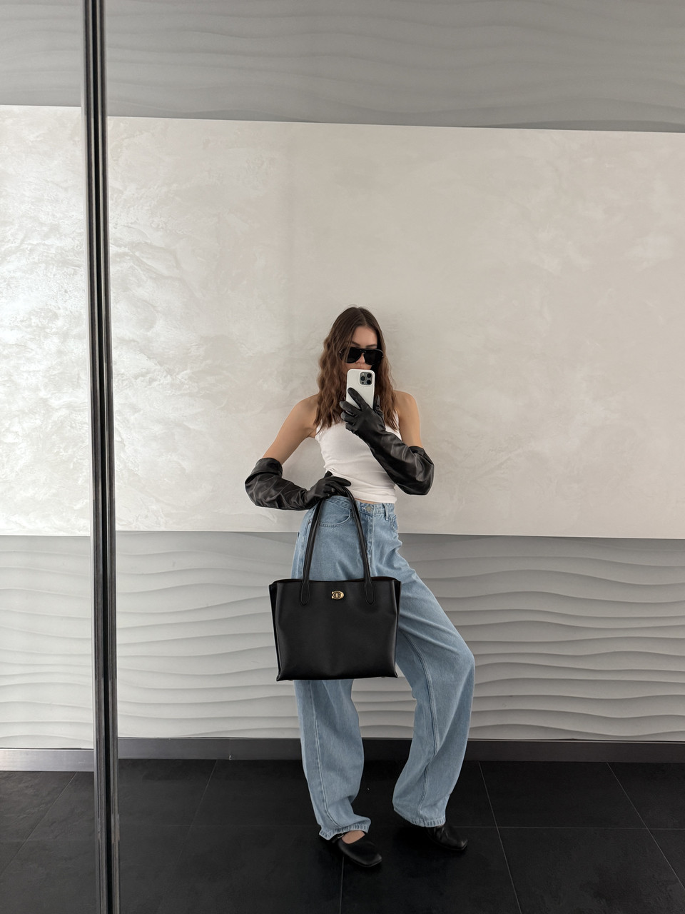 Coach Willow Tote Black [оригінальна коробка] 39 х 27 х 14