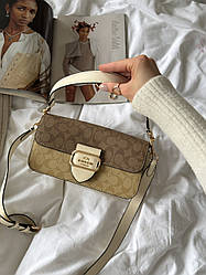 Coach Morgan Shoulder Bag Milk/Beige 26х14х7