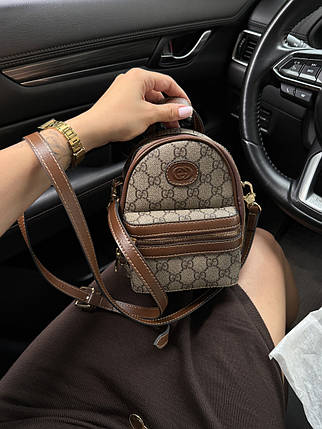 Gucci Multi-function bag with Interlocking  [звичайна бренд коробка] 18х14х10, фото 1