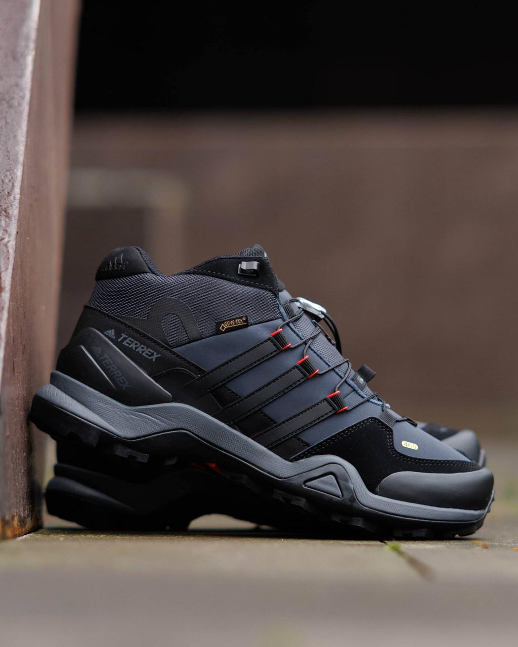 Adidas Terrex Fast R Mid Gore-Tex Black Blue ND 41