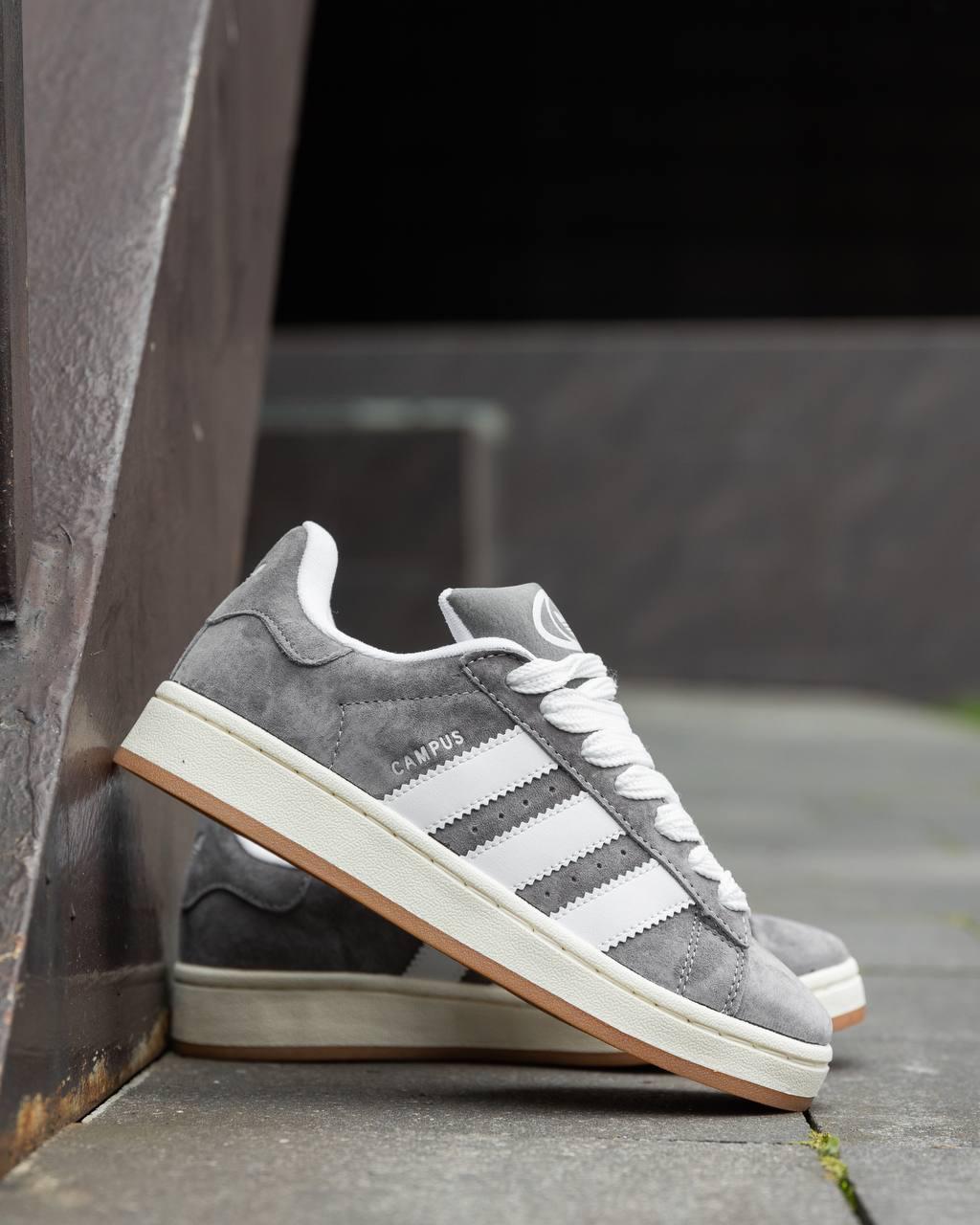 Adidas Campus Grey White ND 43