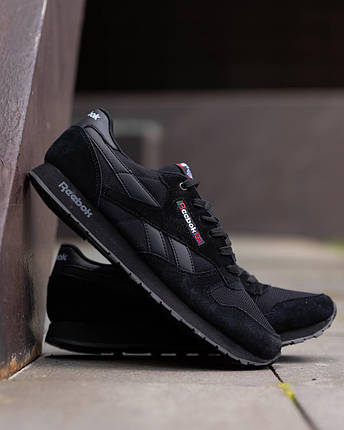 Reebok Classic Leather Triple Black ND 42, фото 1
