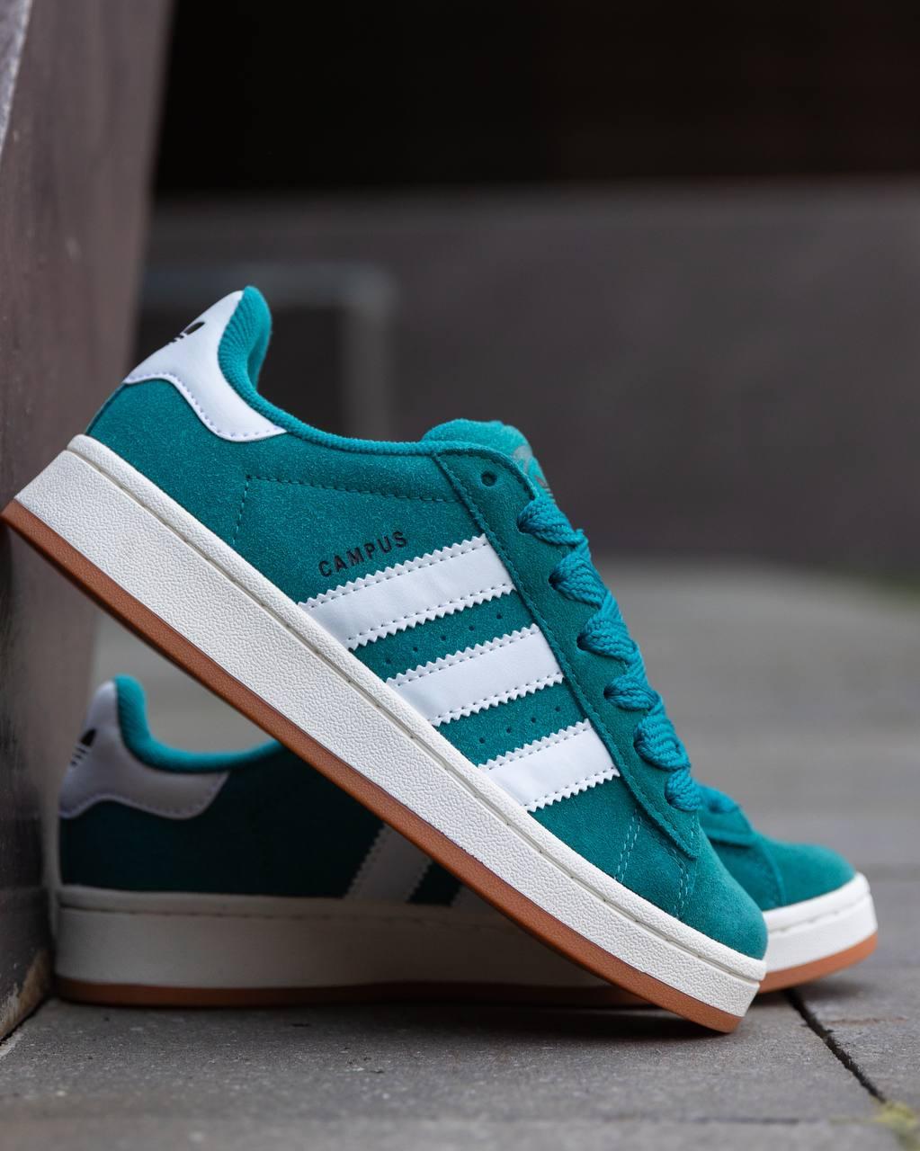 Adidas Campus Dark Green White ND