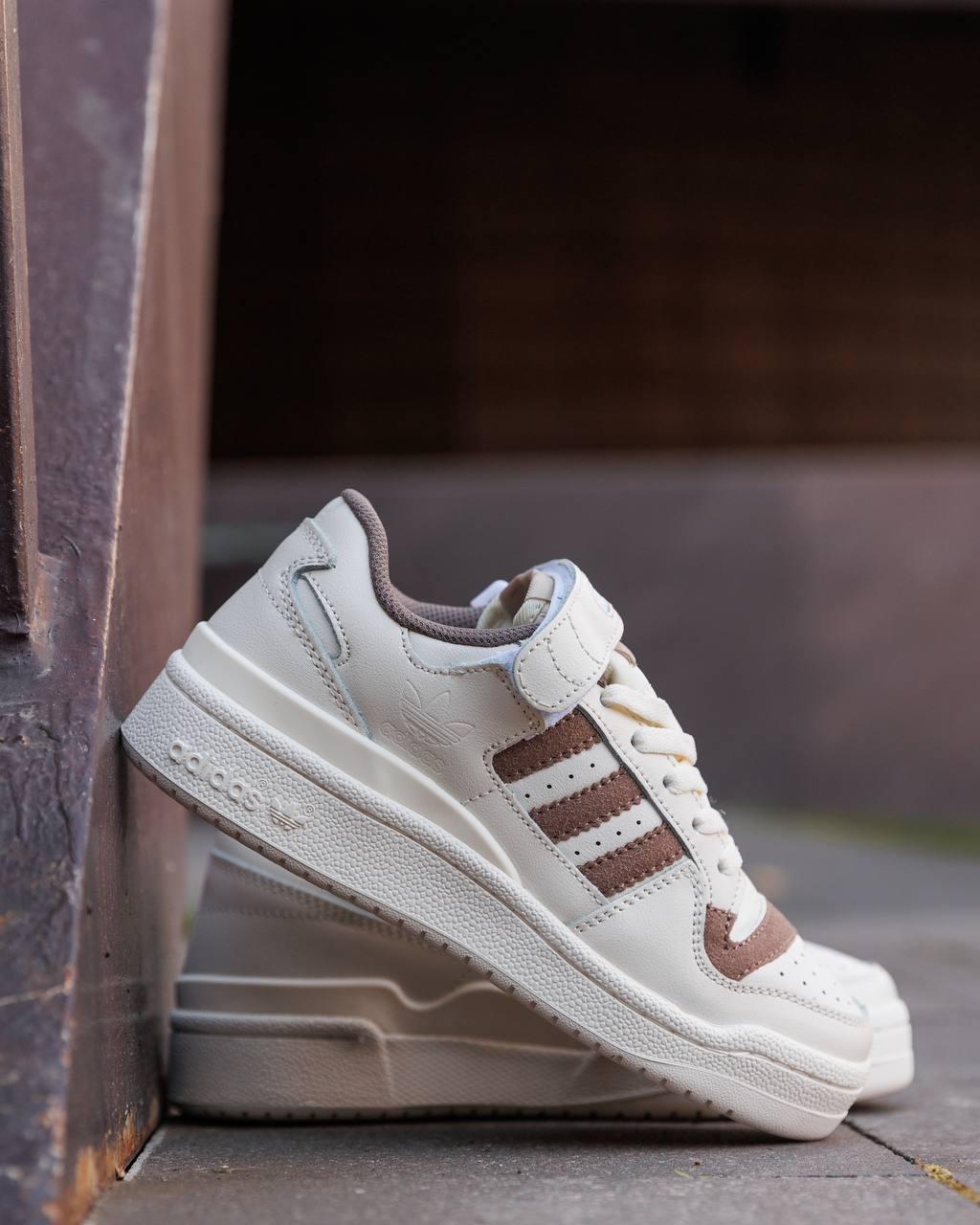 Adidas Forum 84 Low Cream Brown Teddy ND