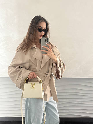 Louis Vuitton Capucines BB Milk/Gold Коробка магніт 20x17х7, фото 1