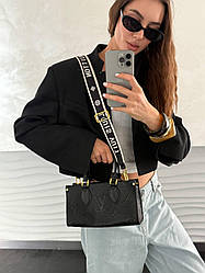 Louis Vuitton OnTheGo PM handbag in black Monogram Empreinte leather Коробка магніт 25x15x10