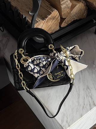 Dior Lady D-Joy Micro Bag Black  [оригінальна коробка] 17х11х7, фото 1