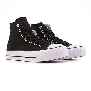 Converse Chuck Taylor All Star Lift High Black White 36, фото 2
