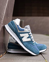 New Balance 574 Blue White