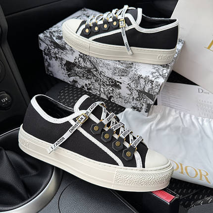DIOR B23 Low Black Premium. 36, фото 1