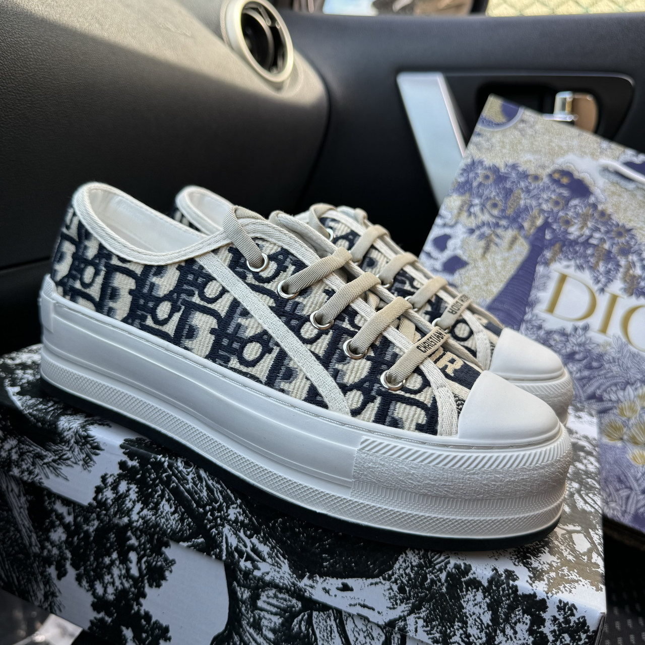 Dior B23  Deep Blue Platform Premium
