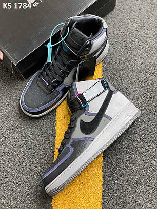 Nike Air Force 1 High x A Ma Maniere (сірі) 41, фото 2