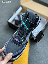 Nike Air Force 1 High x A Ma Maniere (сірі) 41, фото 3