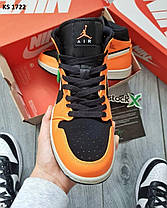 Nike Air Jordan 1 (оранжеві), 41, фото 3