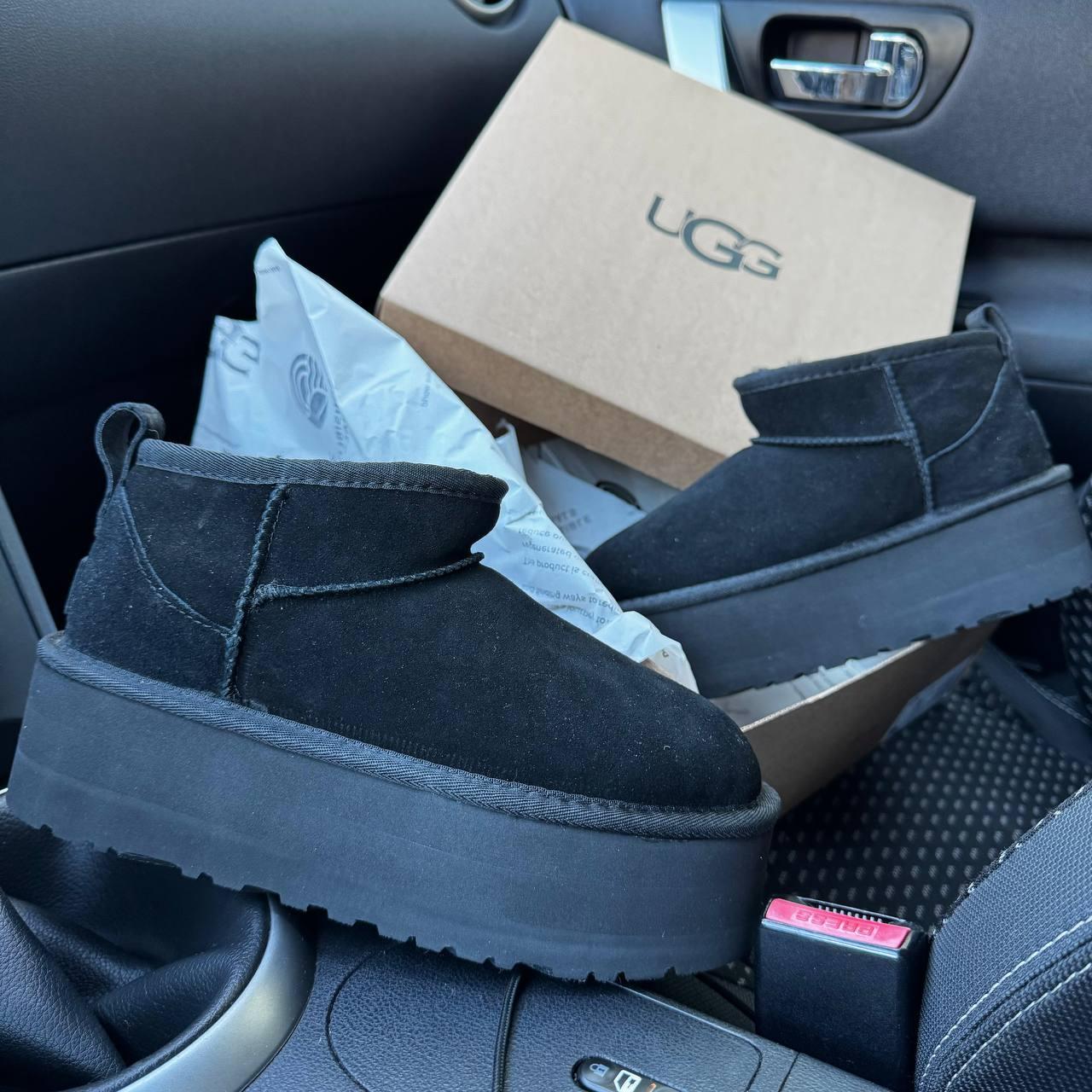 UGG Ultra Mini Platform Black Premium 41