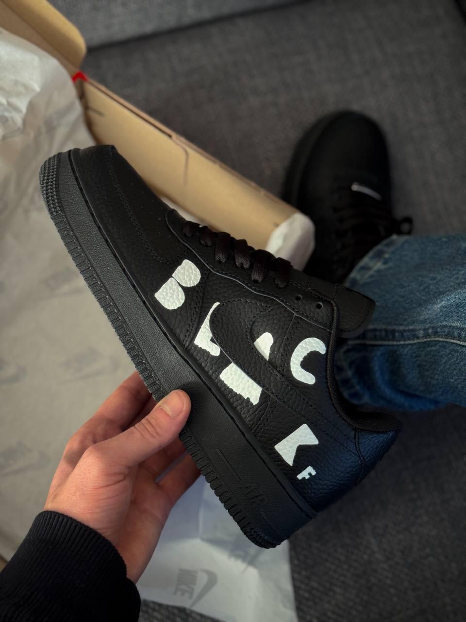 Air Force 1 СOMME des GARCONS Black 40