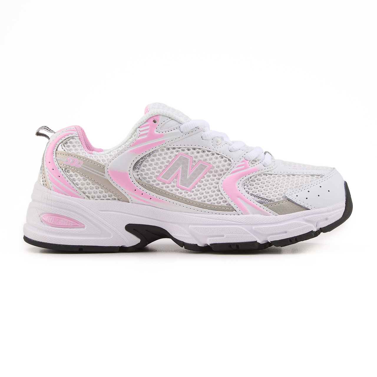 New Balance 530 White Pink Silver 36