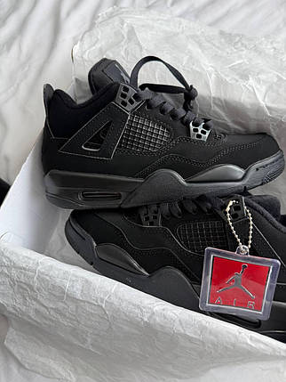 Nike Air Jordan 4 Black Cat 37, фото 1