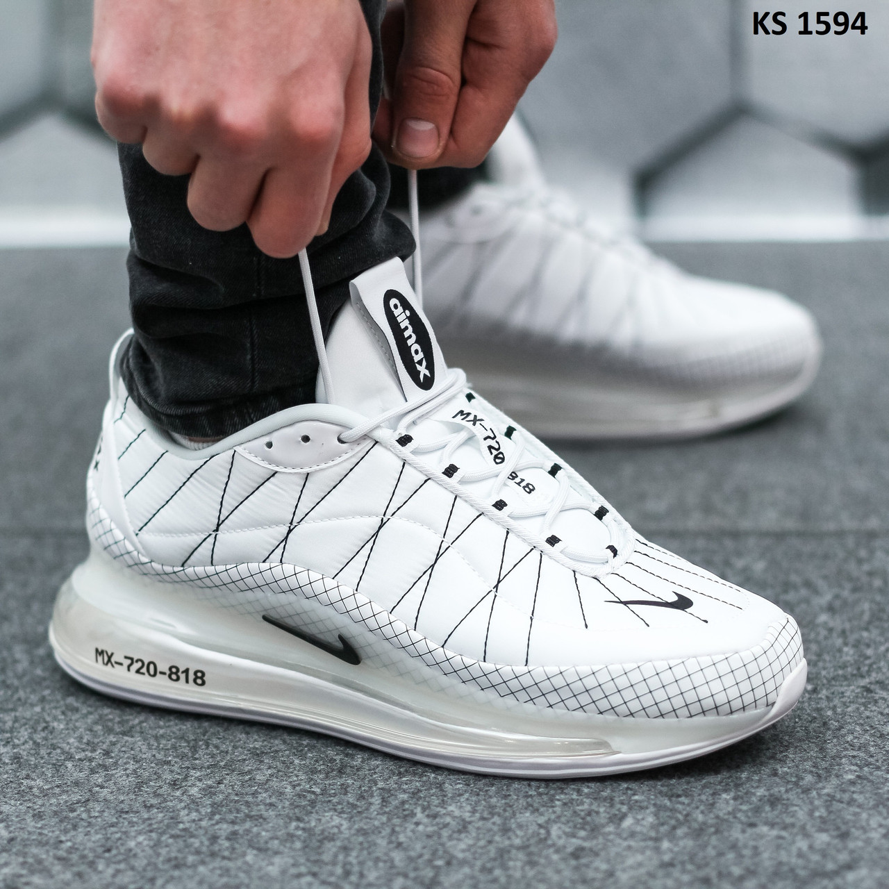 Nike Air Max AM720-818 (білі)