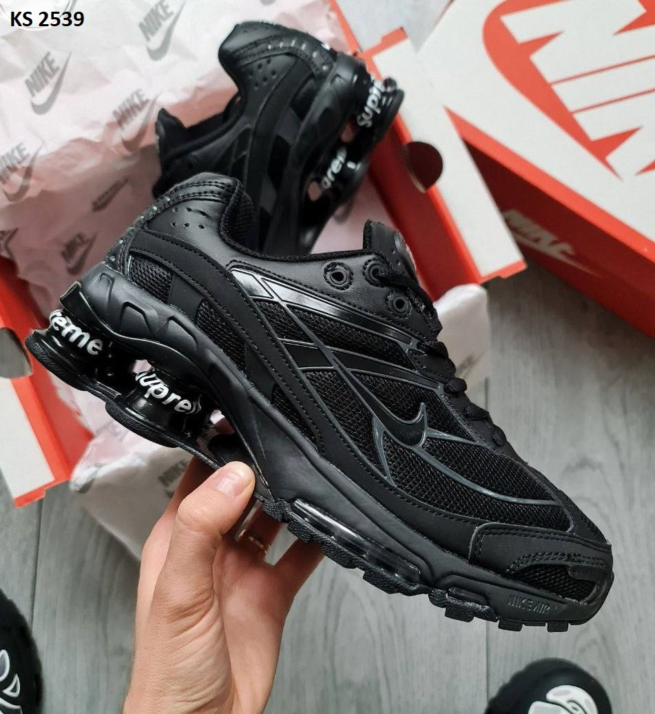 Кросівки Nike Shox TL Ride2 Supreme Black (чорні) 41
