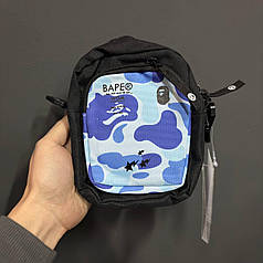Барсетка Bape синя Oni size