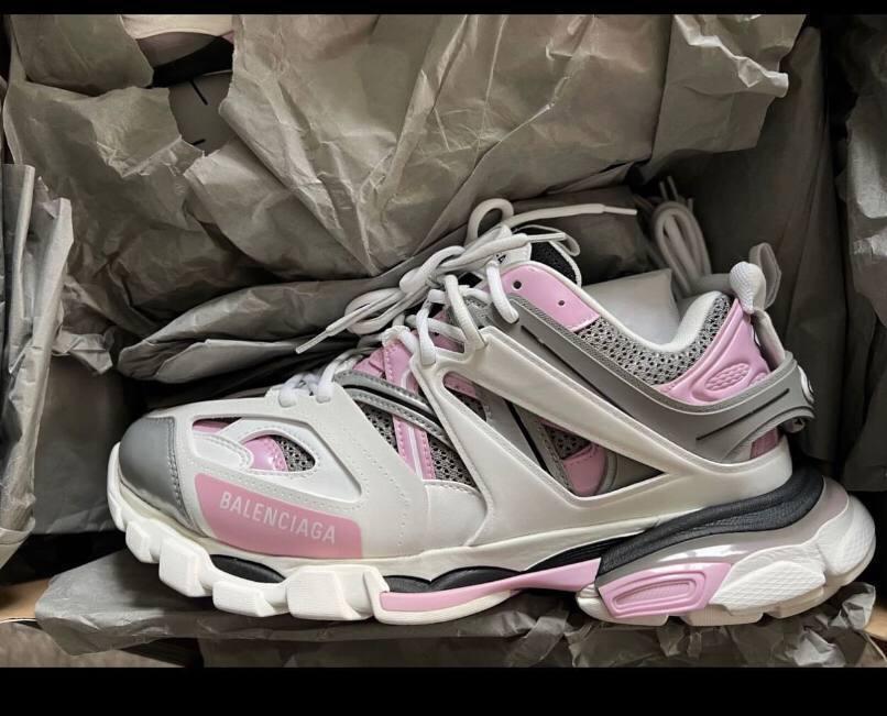 BLSG Track White Grey Pink premium 📦 36