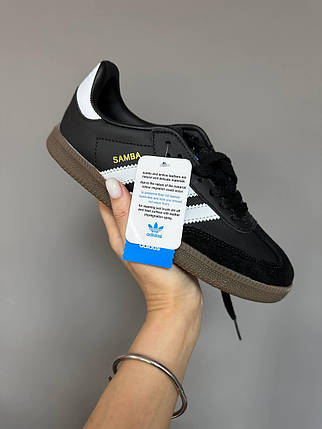 Adidas Samba OG Black White Premium 36, фото 1
