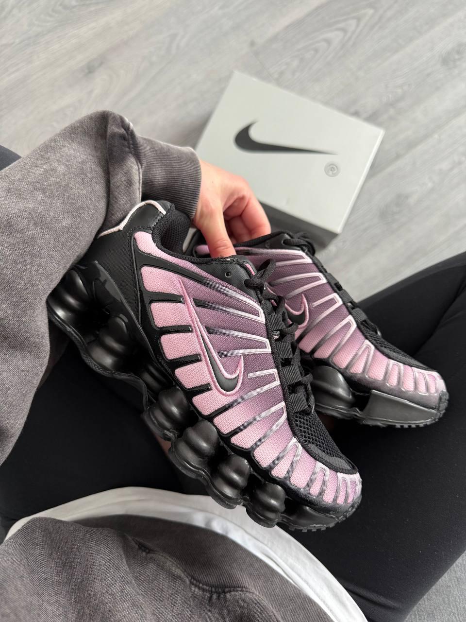 Nike Shox Pink Black 36