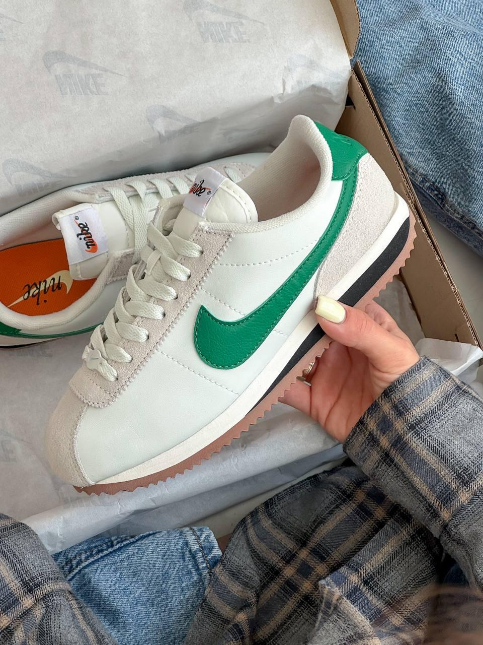 Cortez White/Green 36