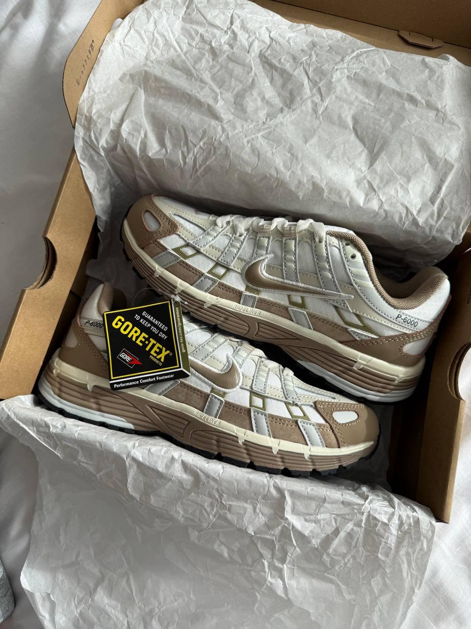 Nike P-6000 Brown White Gore-Tex