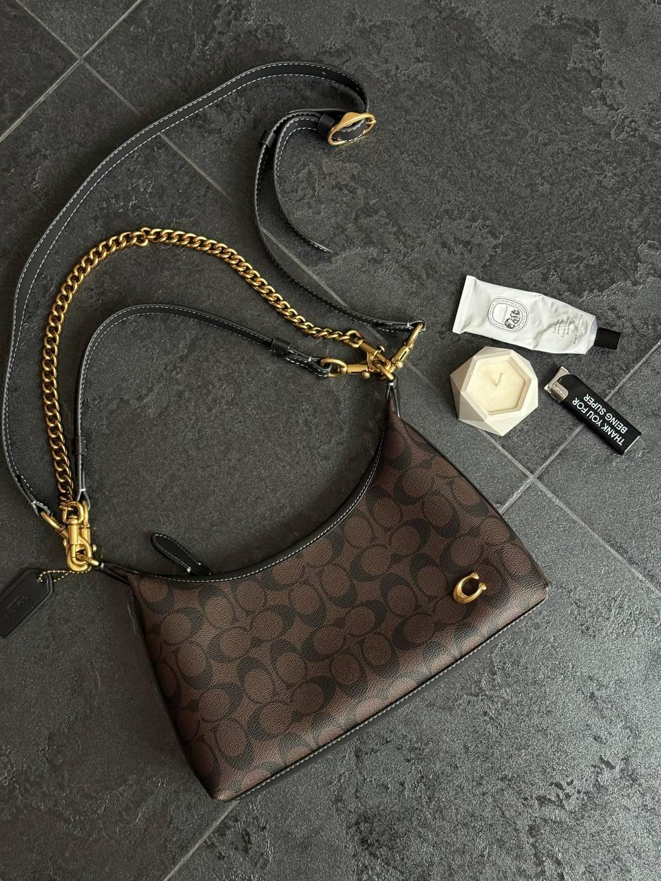 Coach Juliet Shoulder Bag Signature Canvas Beige[оригінальна коробка] 27x20x7