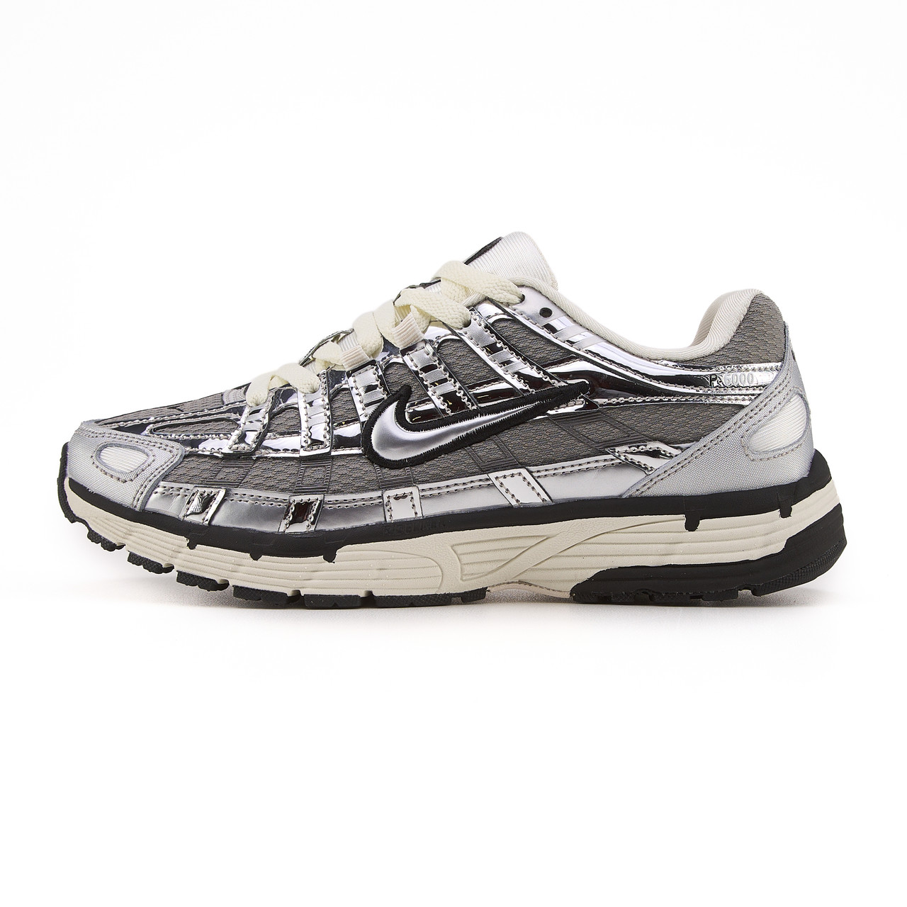Nike P6000 White Silver Black 36